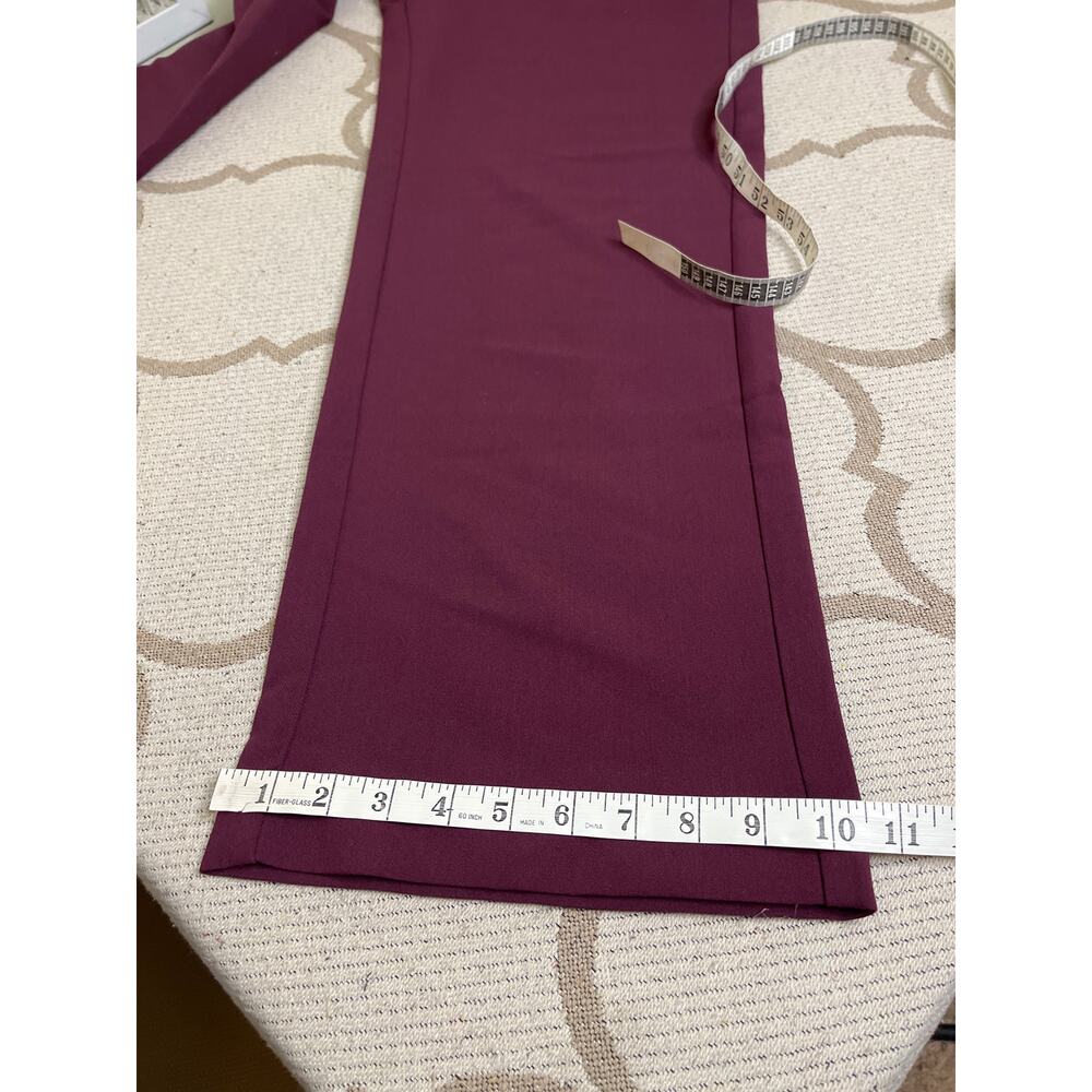 Old Navy Extra High Rise Taylor Wide Leg Trouser, Cherry Bark, size medium, NWT - Picture 8 of 15